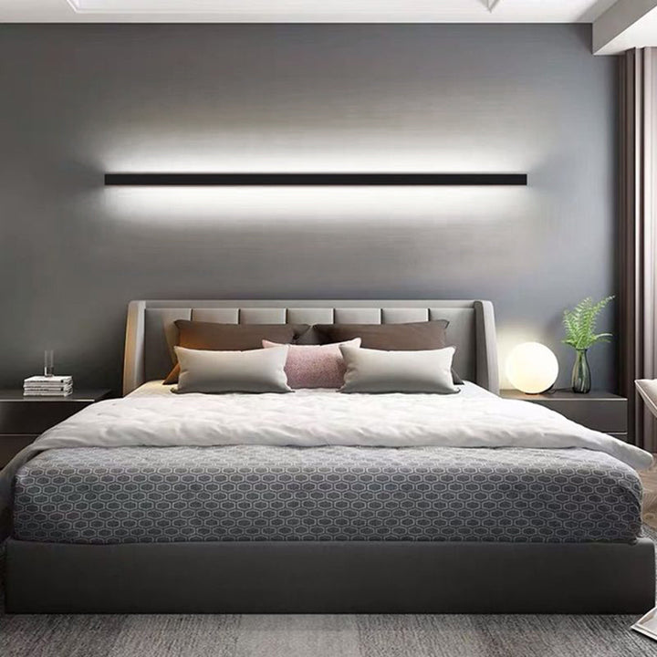 Arisha Minimalistische Lineaire Wandlamp LED Goud/Zwart/Wit Slaapkamer