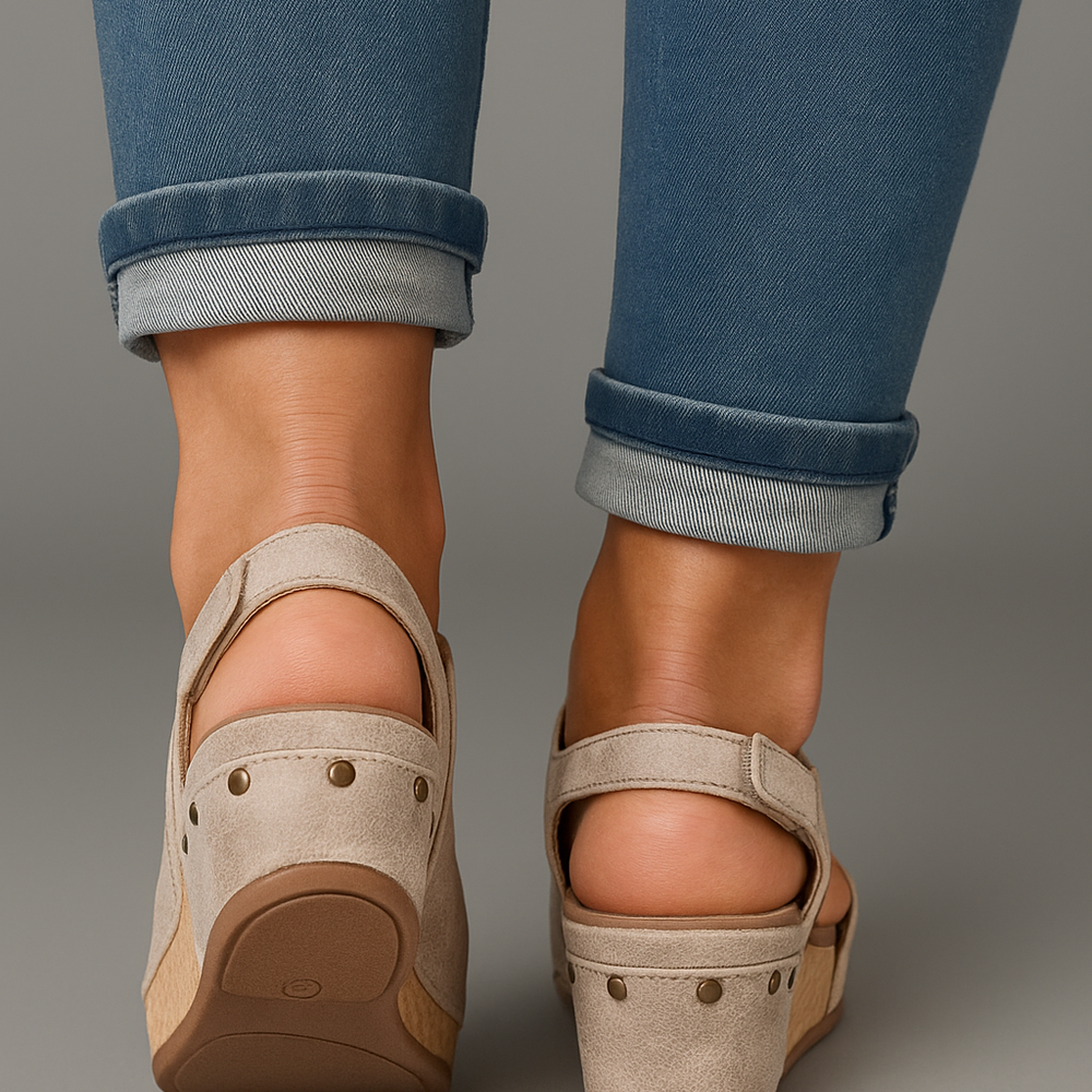 
                  
                    Solavena – Orthopedische Leren Dames Sandalen met Extra Support
                  
                