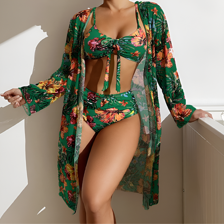 Bikini Set met Verstelbare Bandjes en Comfortabele Pasvorm