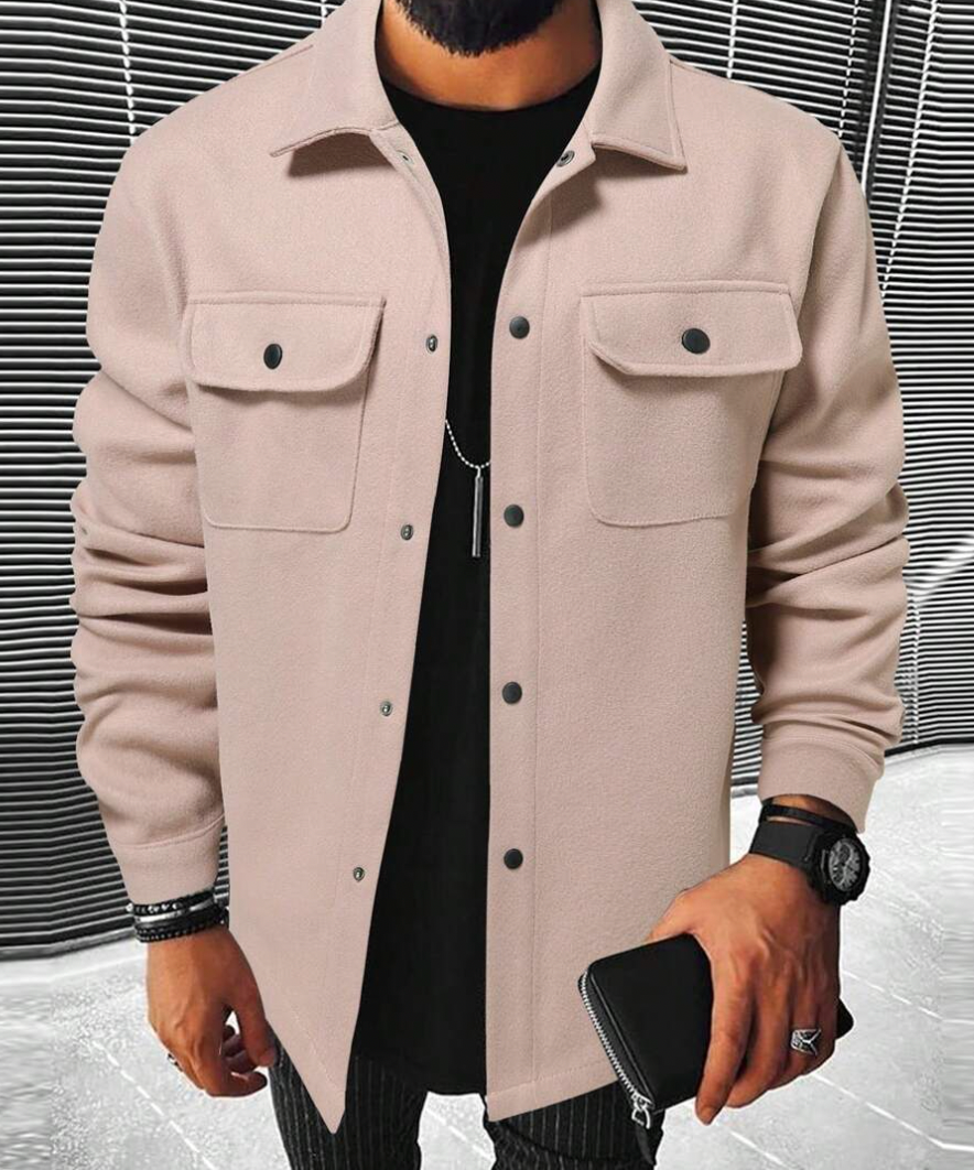 Warm Herenshirt met Zakken – Mateo