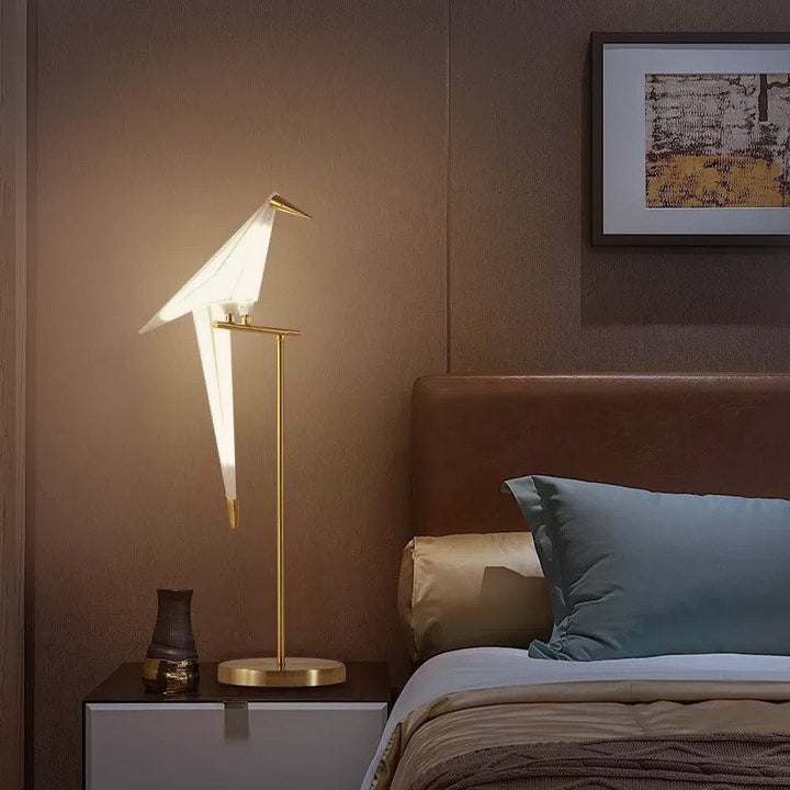 Origami Birdy Tafellamp – Warm Sfeerlicht en Modern Vleugeldesign