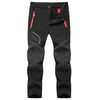 Heren winter gevoerde waterdichte broek