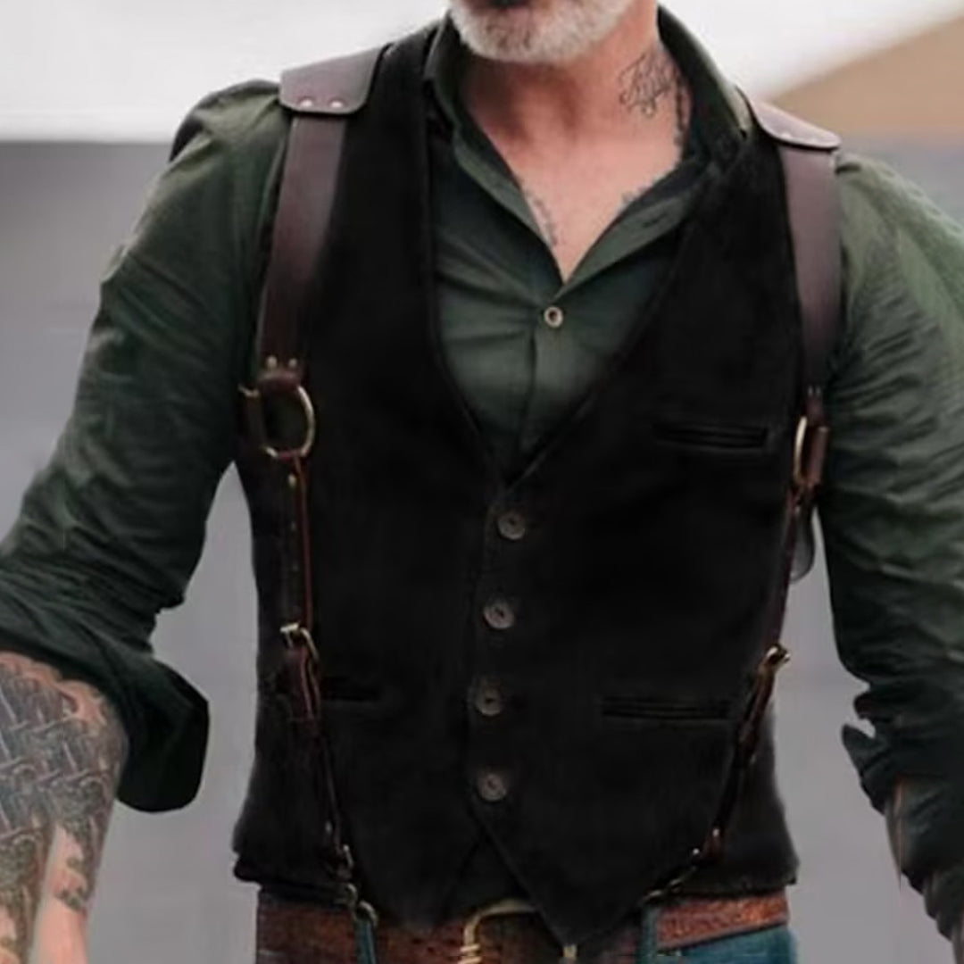 Comfortabel getailleerd vest voor mannen