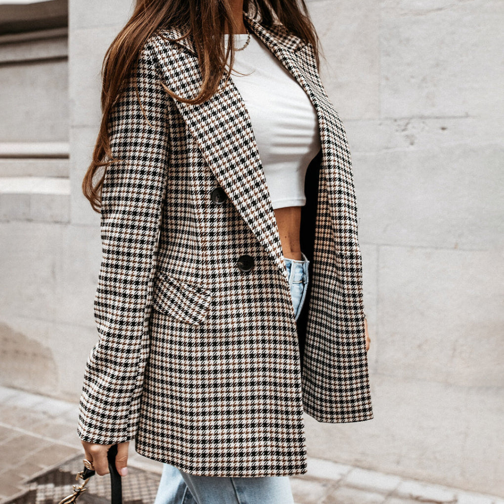 Blazer Dames | Dubbele Knoopsluiting & Getailleerd Silhouet — afbeelding 3