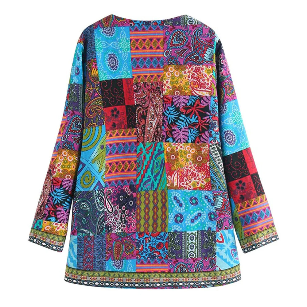 
                  
                    Vintage - Gebreid Damesvest in Retro Stijl - SkinzLine
                  
                