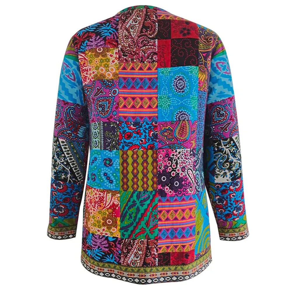 
                  
                    Vintage - Gebreid Damesvest in Retro Stijl - SkinzLine
                  
                