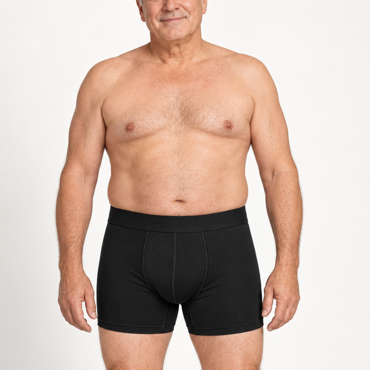 Zachte modal boxerbriefs, langer been, niet opkruipend ondergoed