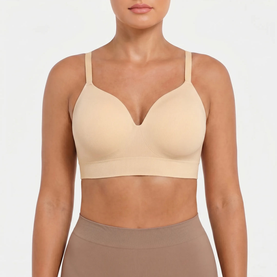 BraluxeWire-Free Full Coverage Shaping Bra