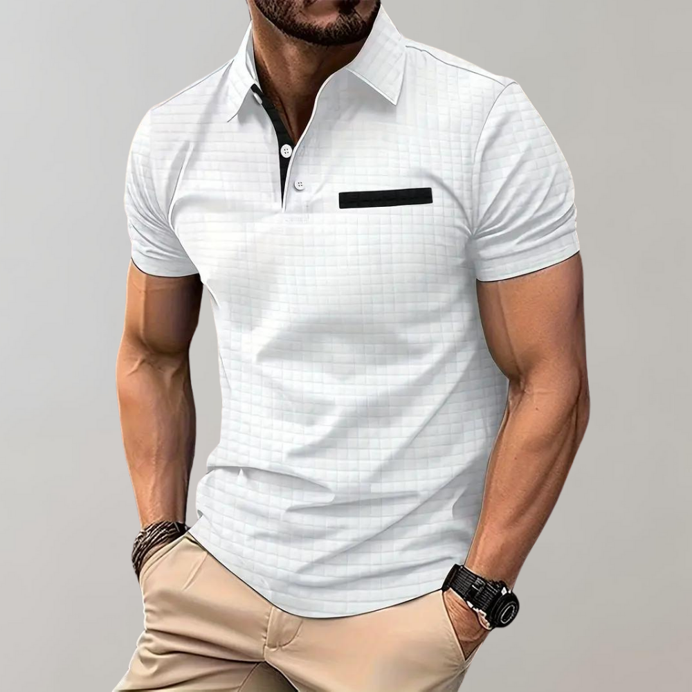 Slim-Fit Heren Polo Shirt - comfortabel en stijlvol