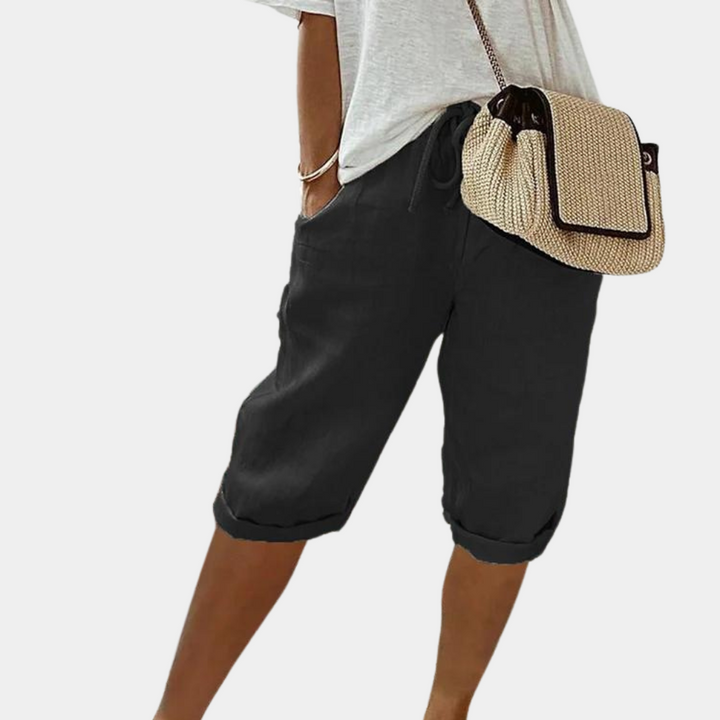 Korte broek dames - Linnen - comfortabel