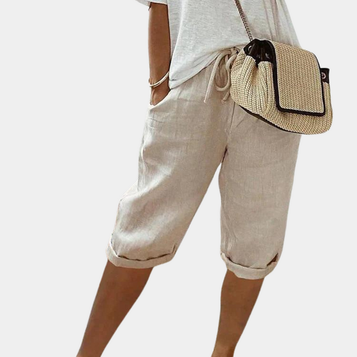 Korte broek dames - Linnen - comfortabel
