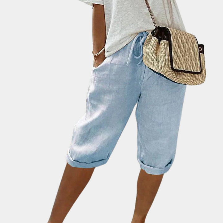 Korte broek dames - Linnen - comfortabel