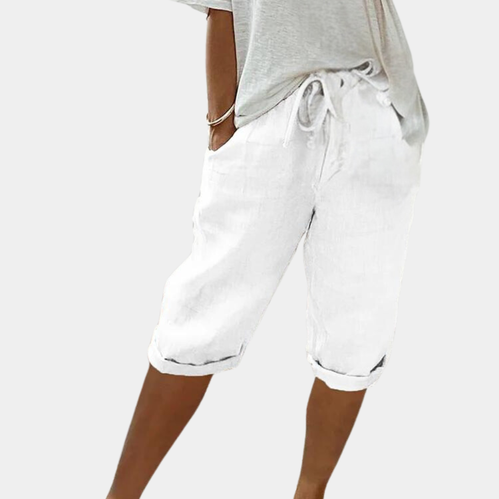 Korte broek dames - Linnen - comfortabel