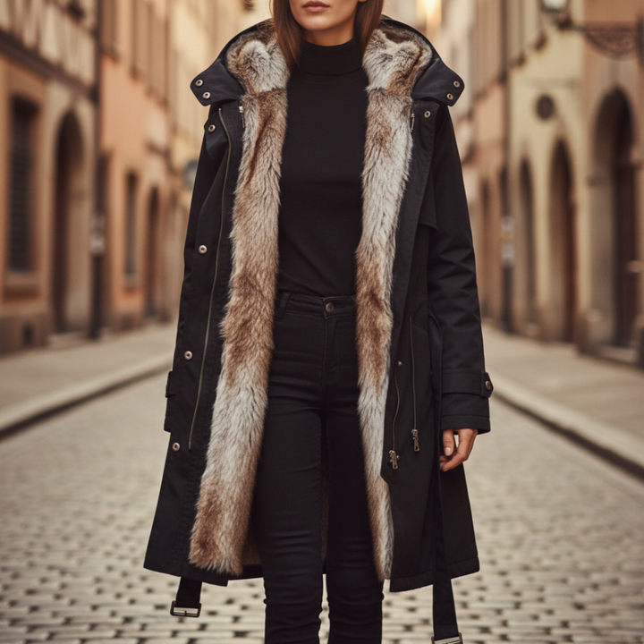 Dames Hooded Winter Parka