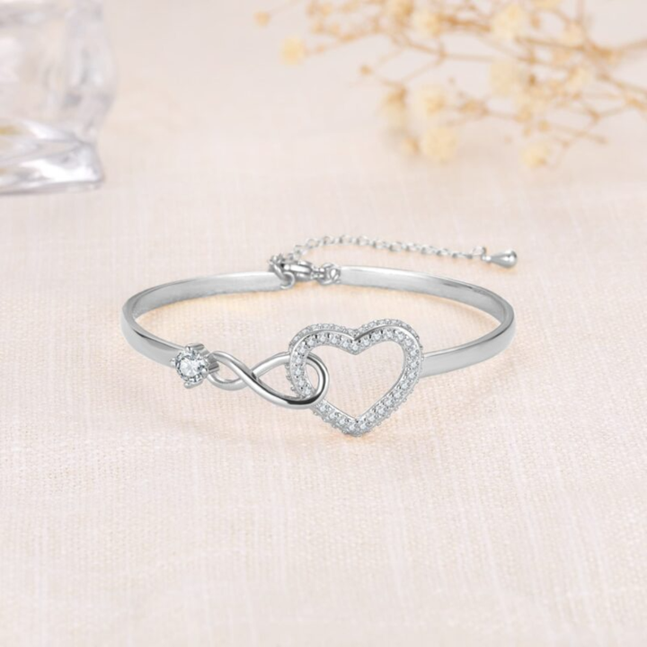 Vrouwen Infinity Hart Armband