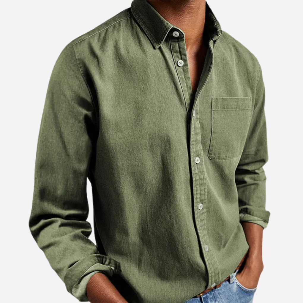 Heren Comfortabel Shirt