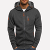 Stijlvolle Sweatshirt Jack met Kap