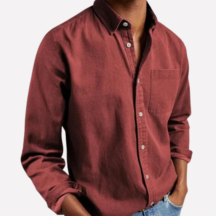 Heren Comfortabel Shirt