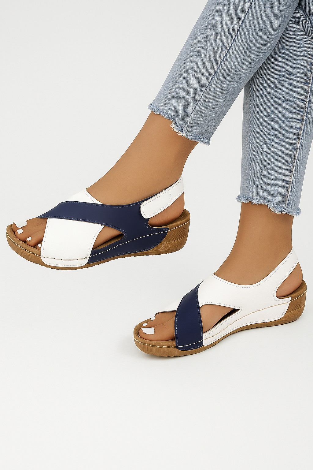Calmessa – Ademend Wandelsandaal voor Dames met Lichtgewicht Comfort en Elegante Look