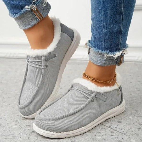 Dames instap winterschoenen met pluche voering – Maren