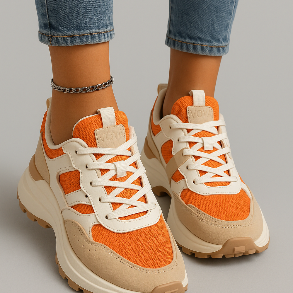 Celia – Modieuze Colorblock Sneakers voor Dames