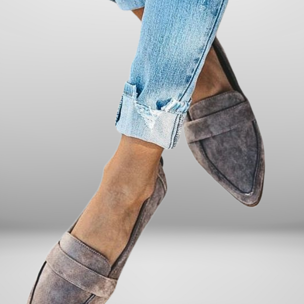 Celoria – Elegante Loafers met Suèdelook en Ultiem Comfort