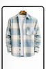 Klassiek geruit overshirt voor heren – warm, comfortabel overhemdjack als tussenlaag