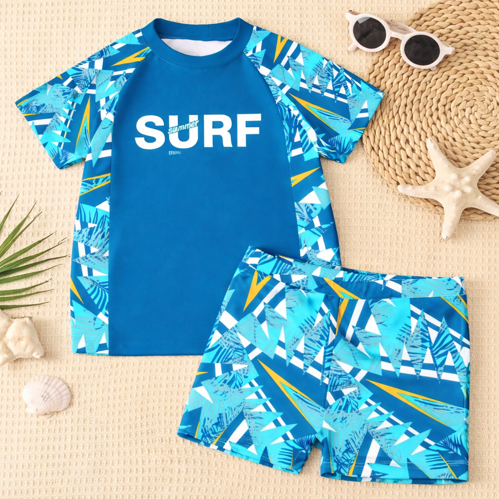Jonge Jongen Casual Zwemkleding Set