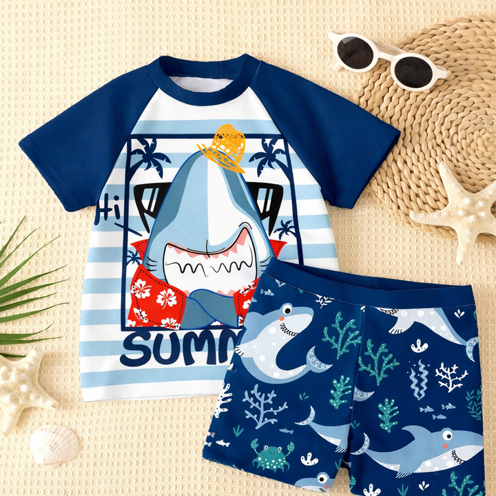 Jonge Jongen Casual Zwemkleding Set