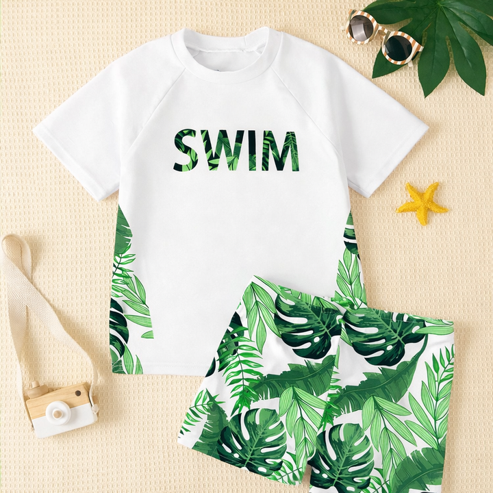 Jonge Jongen Casual Zwemkleding Set