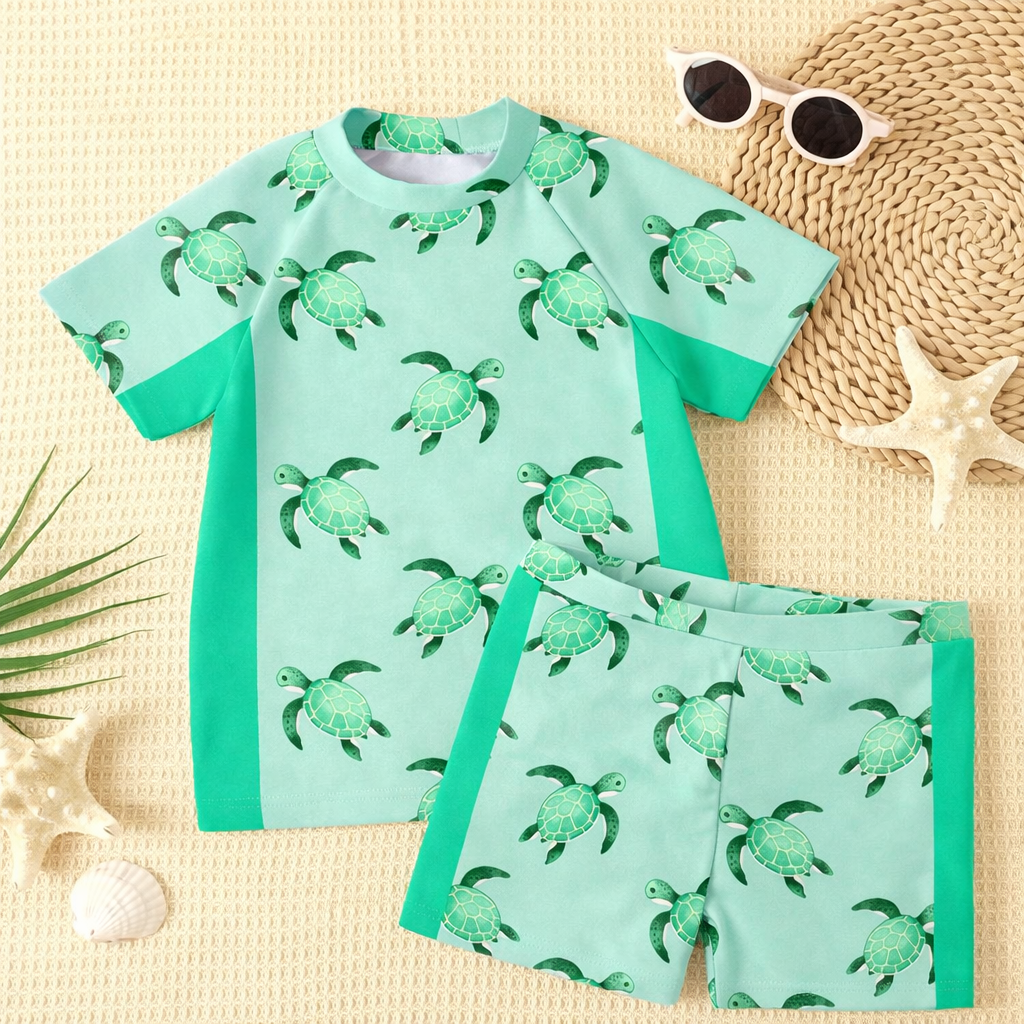 Jonge Jongen Casual Zwemkleding Set