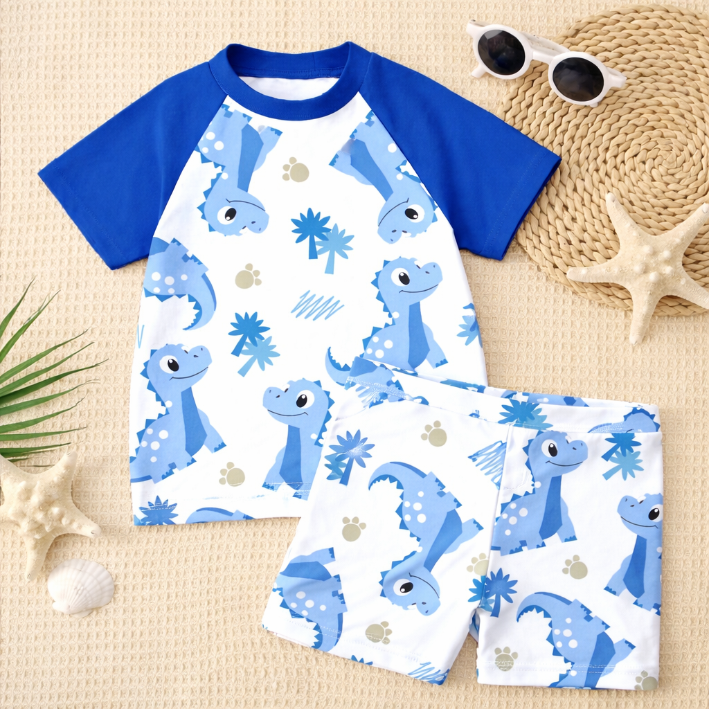 Jonge Jongen Slim Fit Zwem Set