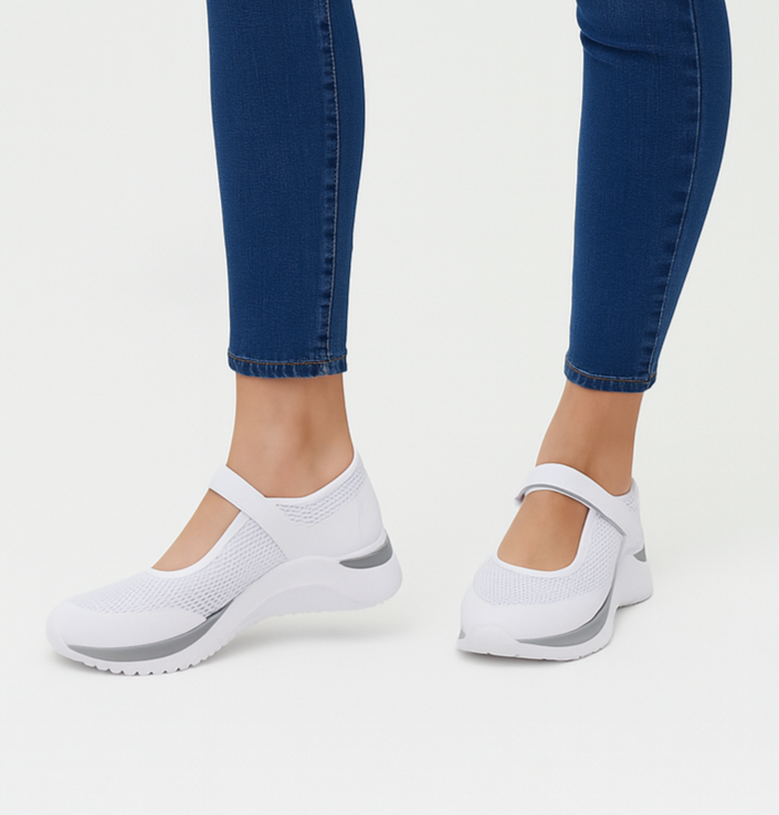 Valora – Orthopedische Klittenband Sneakers met Ademend Comfort en Ergonomische Ondersteuning