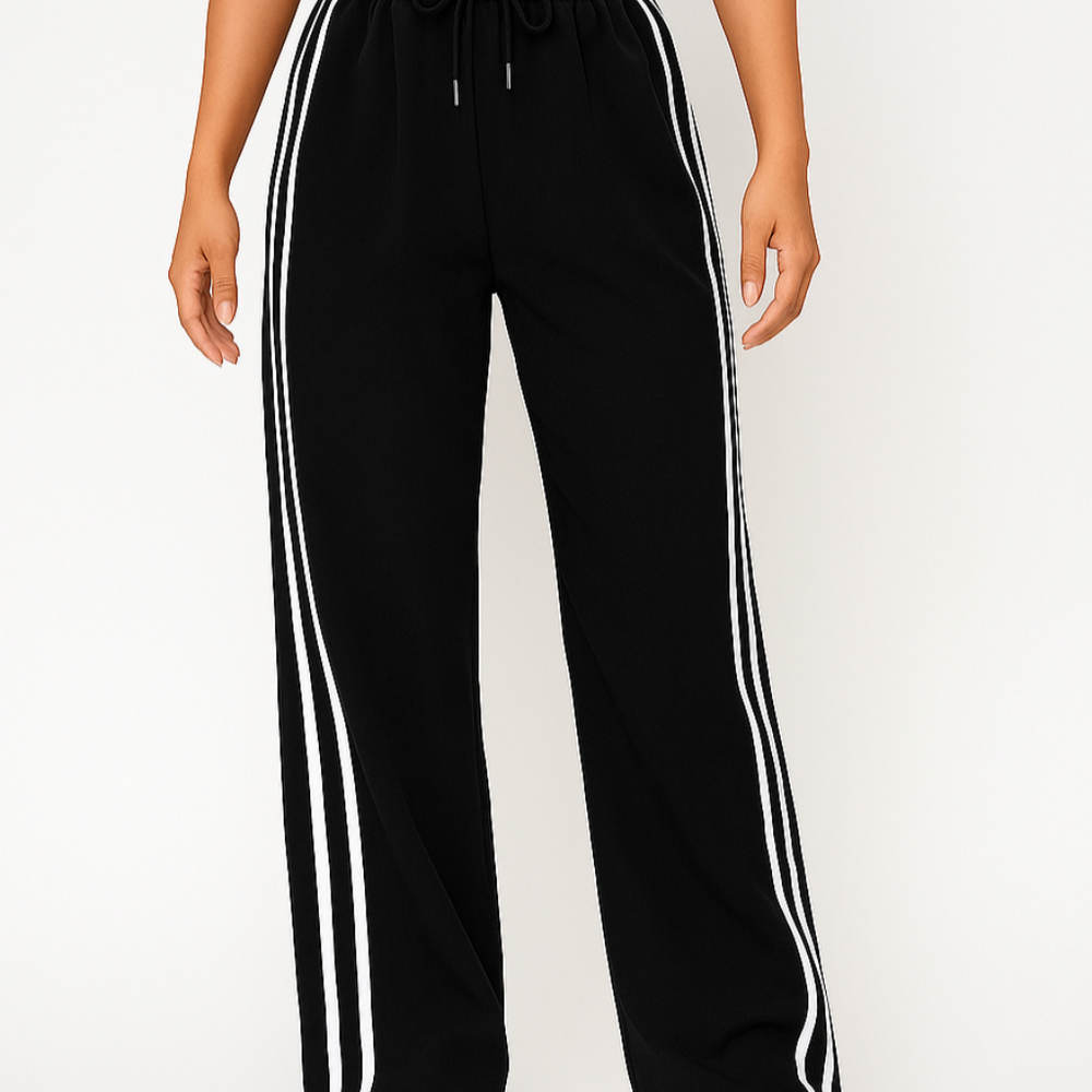 
                  
                    Navyrex – Sportieve Joggingbroek met Contrasterende Zijstrepen
                  
                