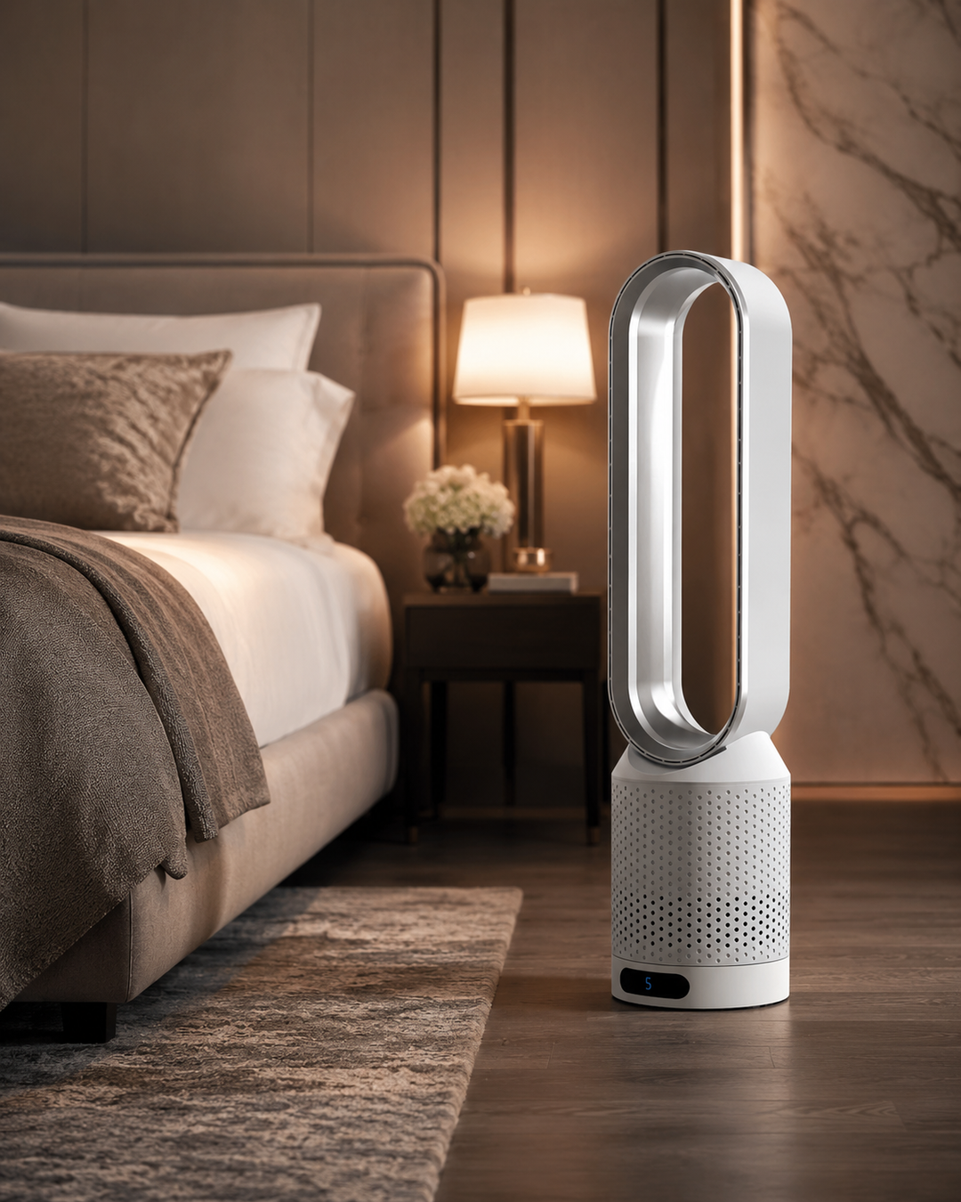 Purifier Premium Ventilator voor de slaapkamer - super stil en krachtig
