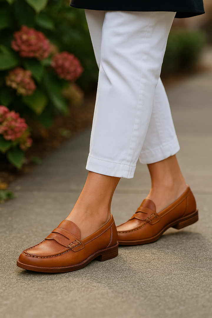 Leren Loafers voor Dames