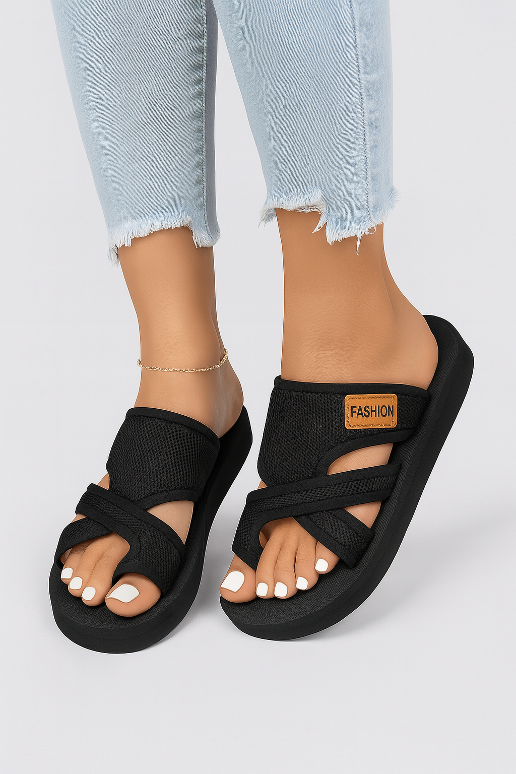 Veloura – Orthopedische Klittenbandsandalen met Ergonomische Ondersteuning en Lichtgewicht Demping