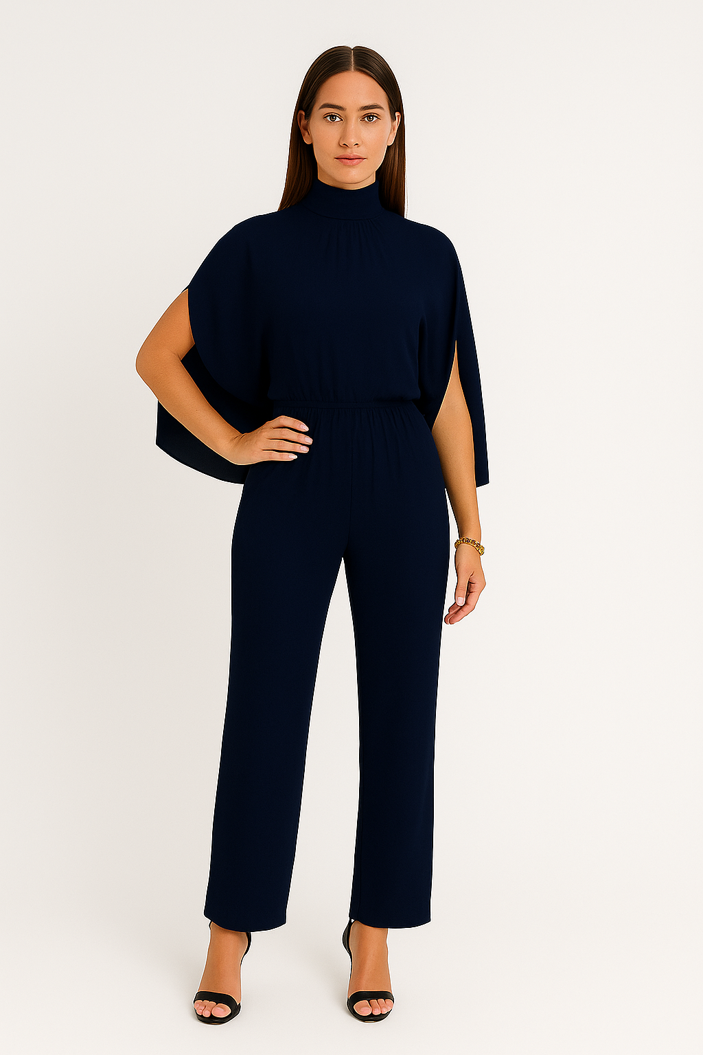 Valerisa – Chique Jumpsuit met Elegante Vlindermouwen