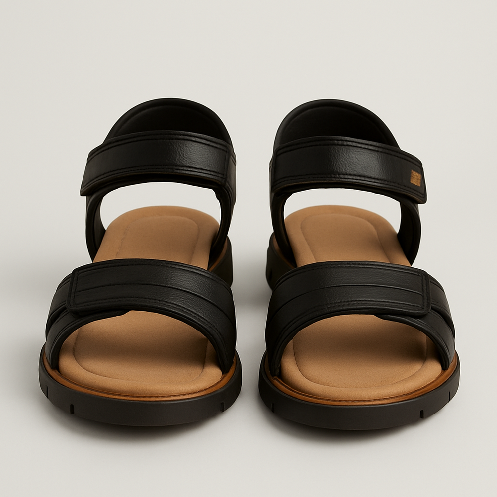 
                  
                    Lunavo – Orthopedische Sandalen met Dubbele Gesp en Verstevigde Zool - SkinzLine
                  
                
