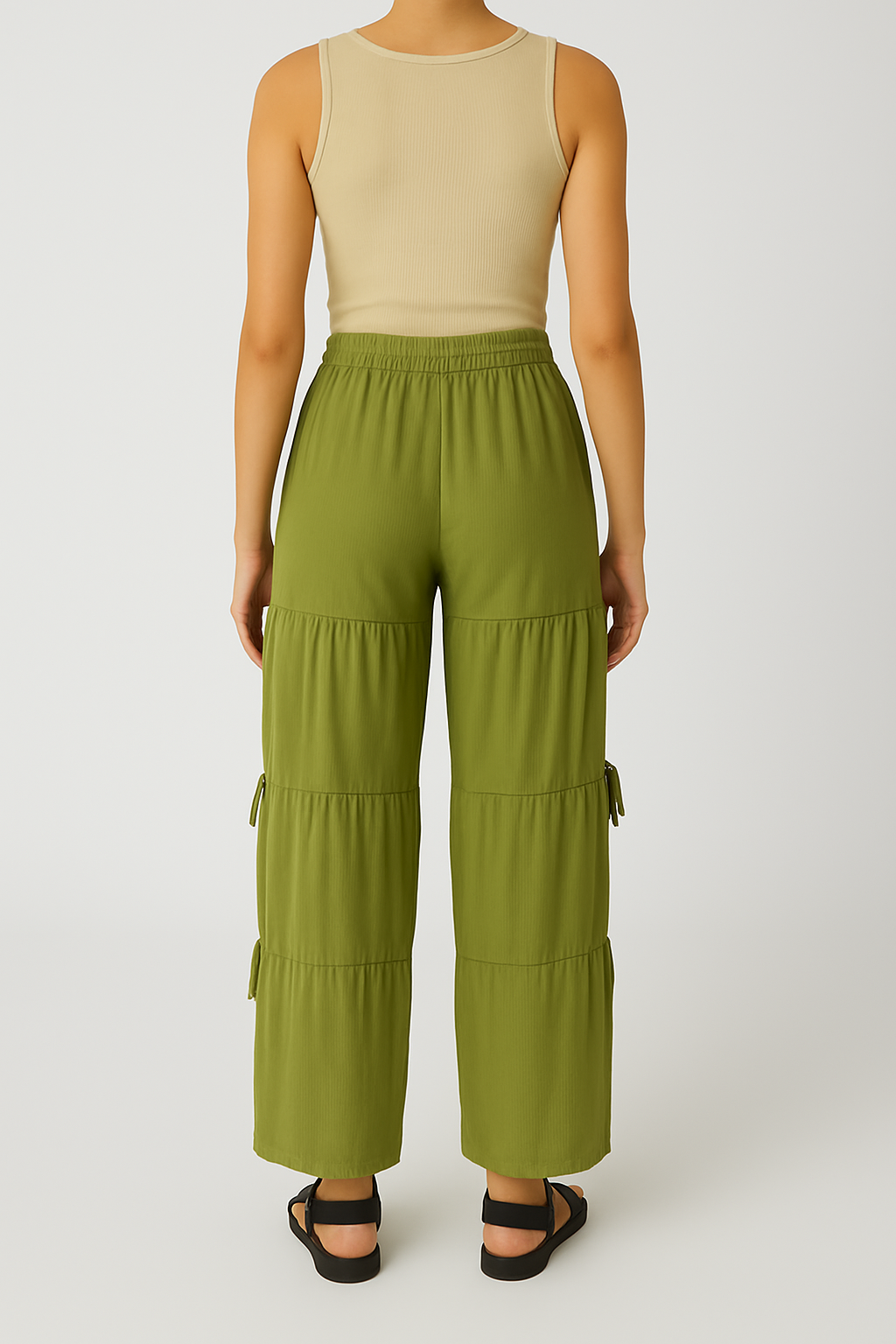 1+1 GRATIS - Niora – Wijde Damesbroek met Boho-Look