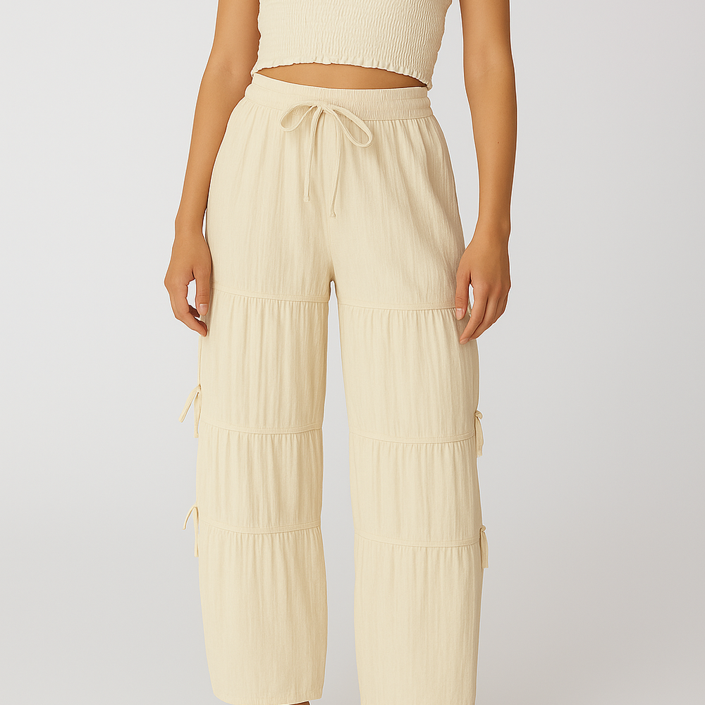 
                  
                    1+1 GRATIS - Niora – Wijde Damesbroek met Boho-Look
                  
                