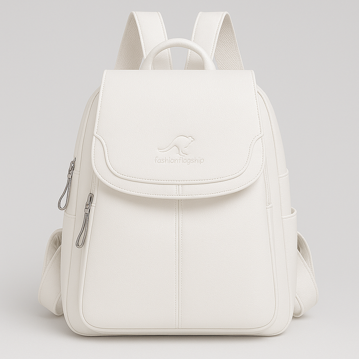 Anti-diefstal leren rugzak voor stijlvolle vrouwen