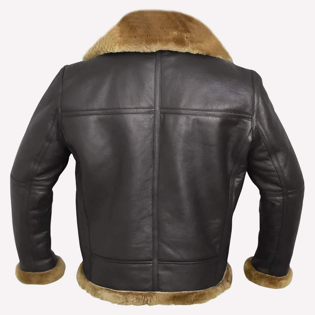 Heren Shearling-Stijl Jas