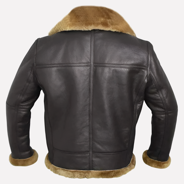 Heren Shearling-Stijl Jas