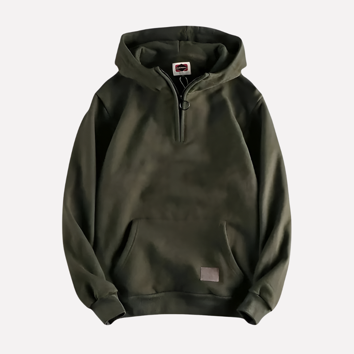 Heren Half-Zip Hoodie