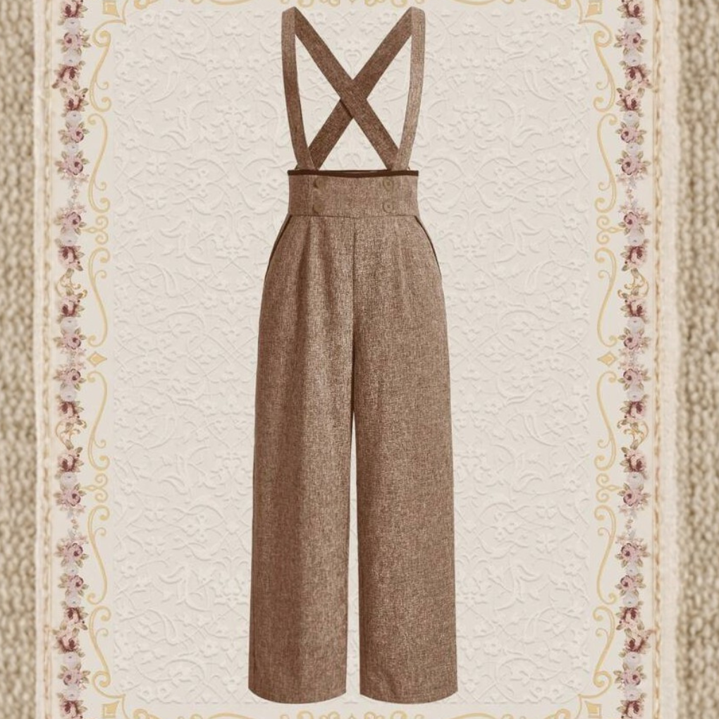 Vintage-stijl dames jumpsuit