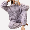 Dames Fleece Pyjama Set