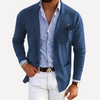 Heren Gebreide Blazer