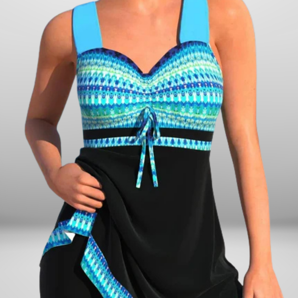 
                  
                    Claravie – Corrigerende Tankini Set met Rokje voor een Flatterend Silhouet
                  
                