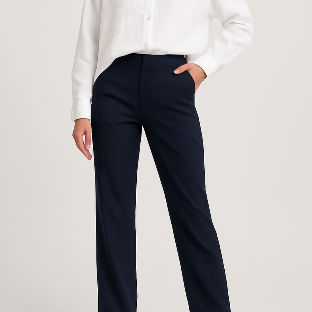 
                  
                    Clarise – Elegante Linnen Blouse in Zachte Roze Tint
                  
                